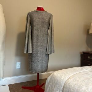 Handmade soft midi dress.